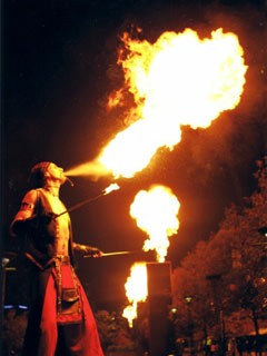 Services at Funny Bizness - Fire Acts